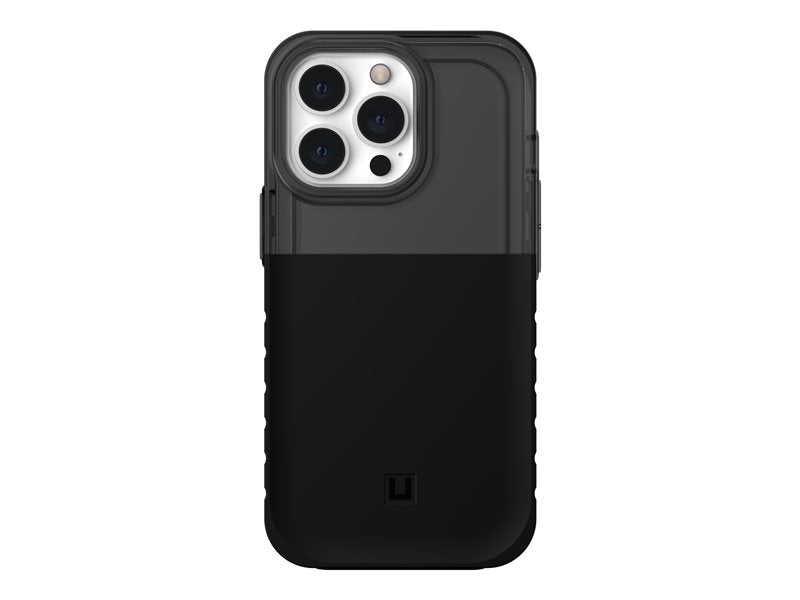 [U] Protective Case for iPhone 13 Pro 5G [6.1-inch] - Dip Black - Tampa posterior para telemóvel - compatibilidade MagSafe - preto - 6.1" - para Apple iPhone 13 Pro