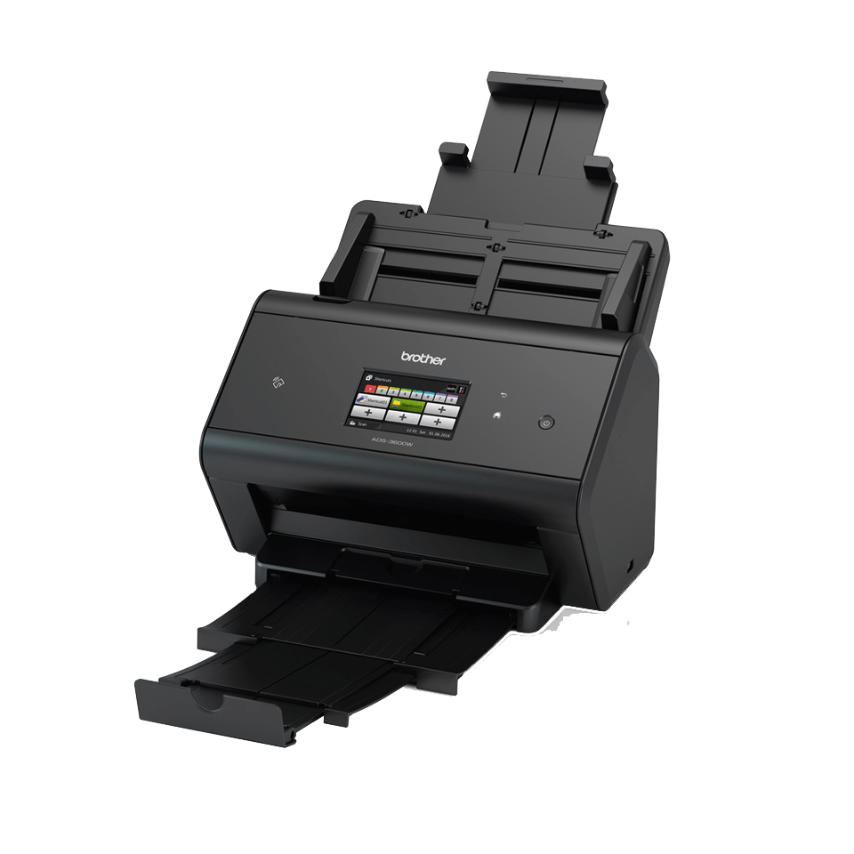 Brother ADS-3600W - Document Scanner - Duplex - 215.9 x 5000 mm - 600 dpi x 600 dpi - up to 50 ppm (mono) / up to 50 ppm (color) - ADF (50 sheets) - USB 3.0, LAN, Wi-Fi (n), USB 2.0 (Host)