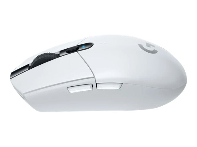 Logitech G G305 - Rato - óptico - 6 botões - sem fios - LIGHTSPEED - receptor sem fio USB - branco