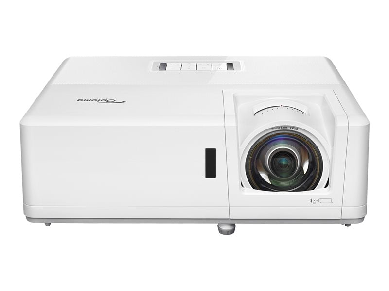 Optoma ZH406ST - Proyector DLP - láser - 3D - 4200 lúmenes ANSI - Full HD (1920 x 1080) - 16:9 - 1080p - lente fija de tiro corto