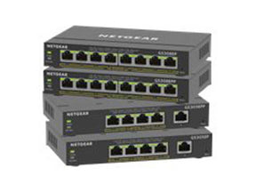 NETGEAR Plus GS305EPP - Switch - smart - 5 x 10/100/1000 (4 PoE+) - desktop, wall mountable - PoE+ (120 W)