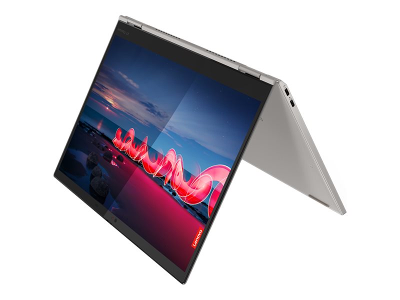 Lenovo ThinkPad X1 Titanium Yoga Gen 1 20QA - Design invertido - Intel Core i7 1160G7 / 2.1 GHz - Evo - Win 10 Pro 64-bit - Iris Xe Graphics - 16 GB RAM - 1 TB SSD NVMe - 13.5" IPS ecrã de toque 2256 x 1504 (QHD) - Wi-Fi 6 - 4G LTE-A - titânio - kbd: