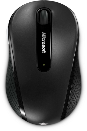 Microsoft Wireless Mobile Mouse 4000 - Ratón - para diestros y zurdos - óptico - 4 botones - inalámbrico - 2,4 GHz - receptor inalámbrico USB - grafito