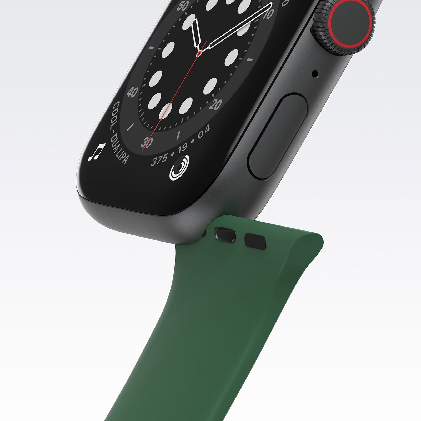 OB APP WATCH BAND 45/44/42MM GREEN