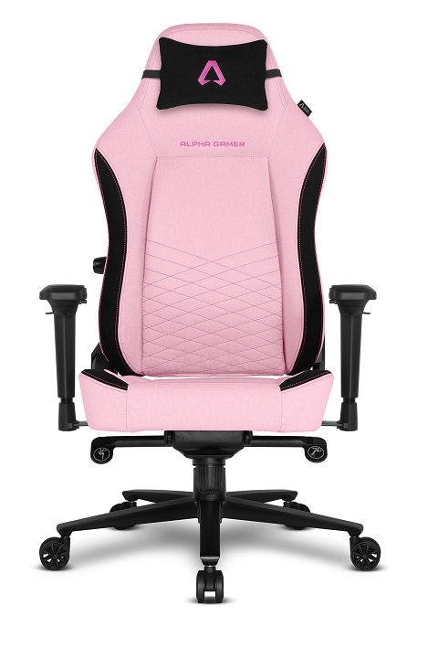 Alpha Gamer Chair Alegra Fabric pink