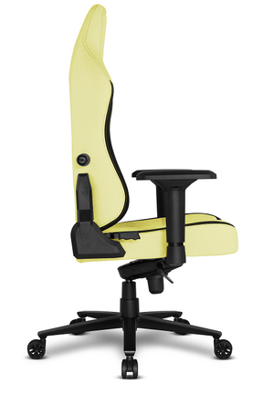 Alpha Gamer Chair Alegra Fabric Yellow