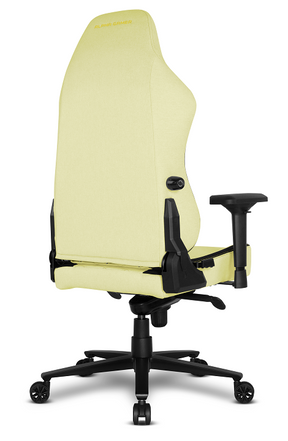 Alpha Gamer Chair Alegra Fabric Yellow
