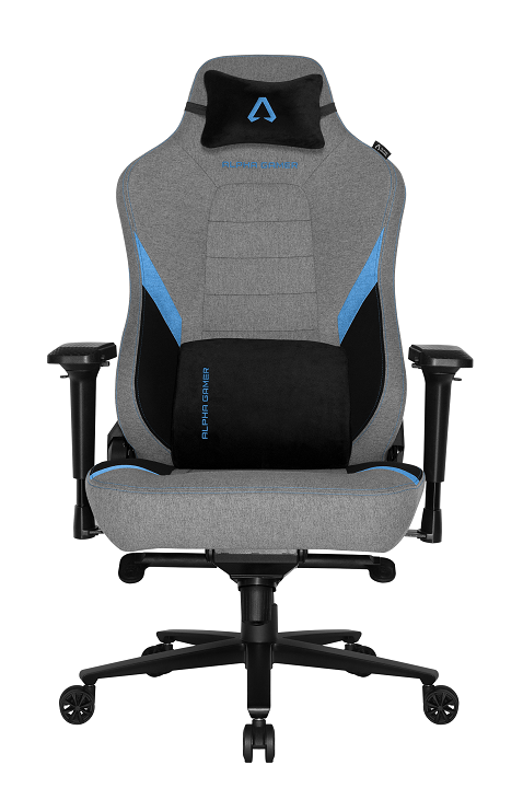 Cadeira Alpha Gamer Phenix Black/Grey/Blue
