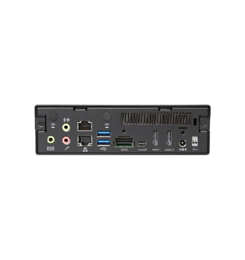 AOpen Digital Engine DE7400 - Mini PC - Core i5 6440HQ / 2.6 GHz - RAM 8 GB - SSD 64 GB - HD Graphics 530 - GigE - WLAN: Wi-Fi - Win 10 Pro - monitor: none - black (491.DEG00.0340 )