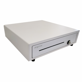 White APPROX POS Pack - POS80AMUSE Printer + CASH01 Drawer + LS02AS Scanner + Roll