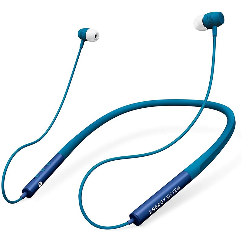 Energy Neckband 3 - Auriculares in-ear con micrófono - in-ear - banda para el cuello - bluetooth - inalámbricos - azul