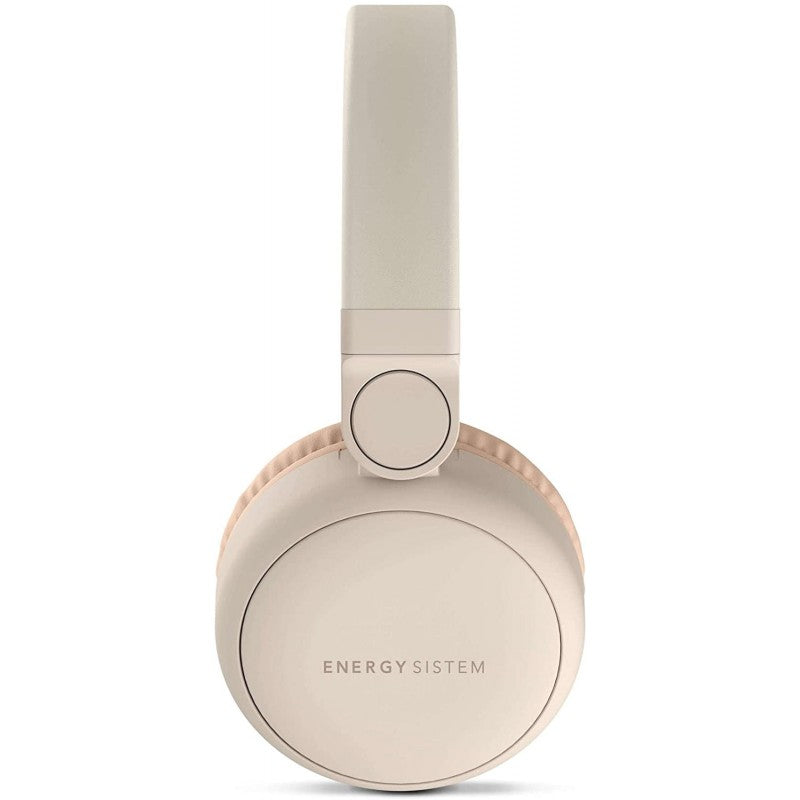 Energy Headphones 2 - Auriculares supraaurales con micrófono - intrauditivos - bluetooth - inalámbricos - beige