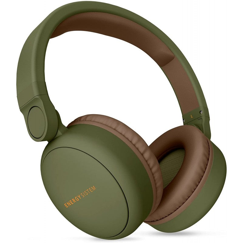 Energy Headphones 2 - Auscultadores supra-aurais com microfonoe - no ouvido - bluetooth - sem fios - verde