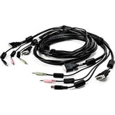 CONJUNTO DE CABLE 2-DVI-I/1-USB/2-AUDIO