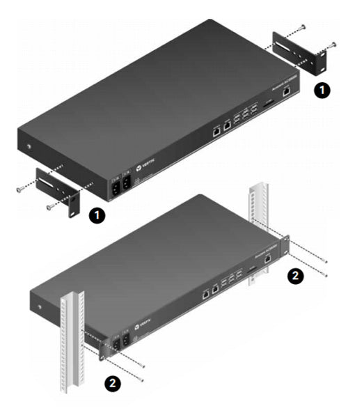 1U RACK MOUNT KIT FOR ACS8000/ACS90