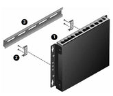 RACK MOUNT KIT DIN-RAIL MOUNT FOR