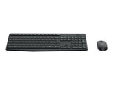 Logitech MK235 - Combinación de teclado y ratón - Inalámbrico - 2,4 GHz - Italiano/Mediterráneo