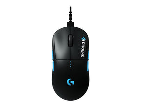 Logitech G Pro - Rato - destros e canhotos - óptico - 8 botões - sem fios - LIGHTSPEED - recetor Logitech LIGHTSPEED - sudário (910-005975)