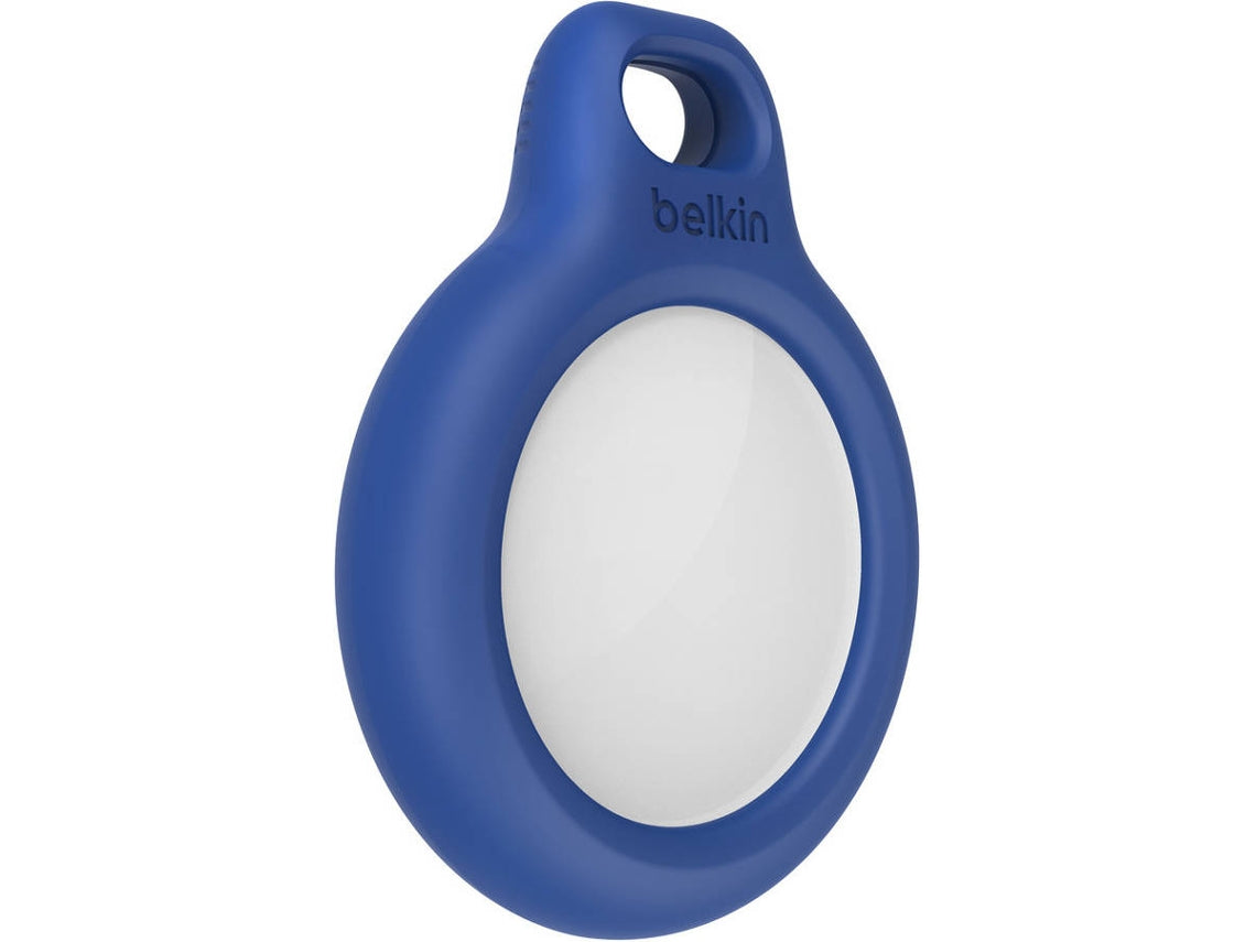 Belkin - Soporte de seguridad antipérdida para etiqueta Bluetooth - Azul - para Apple AirTag