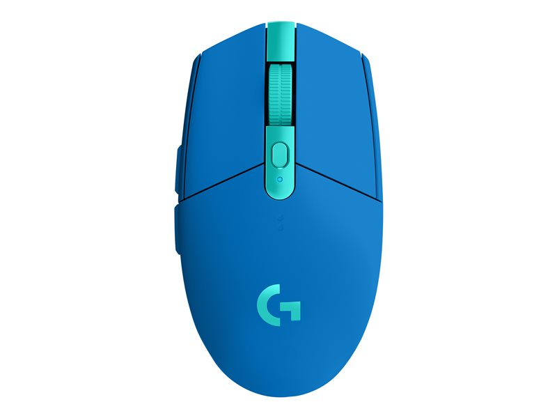 Logitech G G305 - Ratón - óptico - 6 botones - inalámbrico - LIGHTSPEED - receptor USB inalámbrico - azul (910-006014)