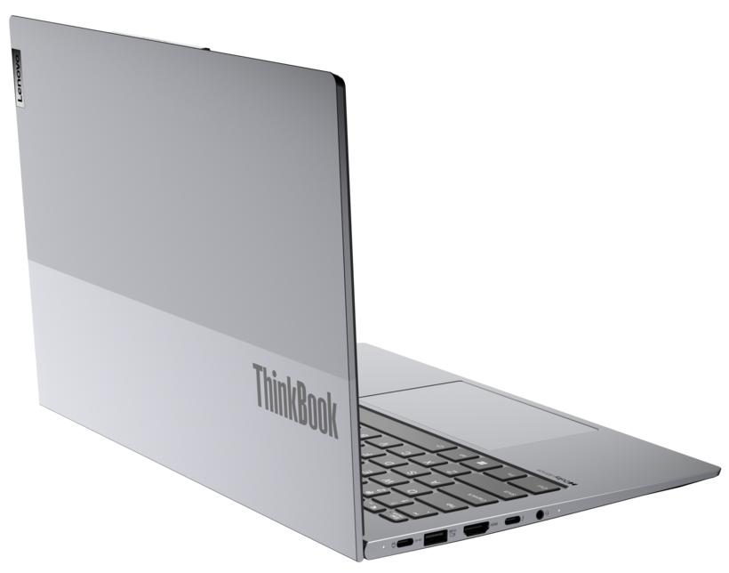 Lenovo ThinkBook 14 G4+ IAP 21CX - Intel Core i7 1255U / 1.7GHz - Win 11 Pro - Gráficos Iris Xe - 16 GB RAM - 512 GB NVMe SSD - 14" IPS 1920 x 1200 - Wi-Fi 6 - Bicolor Arctic Grey - kbd: portugués