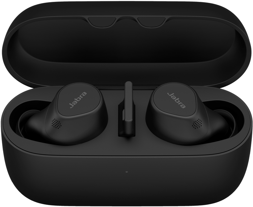 Jabra Evolve2 7 UC - Auscultadores sem fios com microfonoe - intra-auricular - bluetooth - cancelamento de ruído activo - USB-A via adaptador Bluetooth - isolamento de ruído - preto