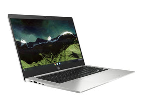 HP Pro c640 G2 Chromebook - Intel Core i5 1135G7 - Chrome OS - Iris Xe Graphics - 8 GB RAM - 128 GB SSD NVMe, HP Value - 14" IPS 1920 x 1080 (Full HD) - Wi-Fi 6 - prateado lúcio - kbd: Português