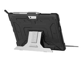 UAG Case for Microsoft Surface Go 3/Go 2/Go [10.5-inch] - Metropolis Black - Tampa posterior para tablet - resistente - alumínio - preto - 10.5" - para Microsoft Surface Go, Go 2