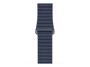 44mm Diver Blue Leather Loop - Medium