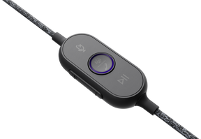 Logitech Zone Wired MSFT Teams - Auscultadores - no ouvido - com cabo - USB-C - grafite - Certificado para Microsoft Teams