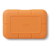 LaCie Rugged SSD STHR500800 - SSD - encrypted - 500 GB - external (portable) - USB 3.1 Gen 2 / Thunderbolt 3 (USB C connector) - Self-Encrypting Drive (SED)