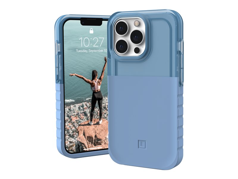 [U] Protective Case for iPhone 13 Pro 5G [6.1-inch] - Cerulean Dip - Phone Back Cover - MagSafe Compatibility - Sky Blue - 6.1" - for Apple iPhone 13 Pro