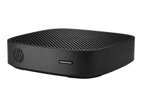 HP t430 - Thin client, DTS, Celeron N4020 1.1 GHz, RAM 4 GB, flash eMMC 32 GB, UHD Graphics 600, GigE, HP ThinPro 64-bit, teclado Português