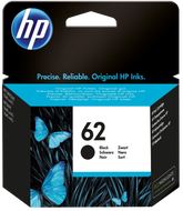 HP 62 - Preto - original - tinteiro - para ENVY 55XX, 56XX, 76XX, Officejet 200, 250, 57XX, 8040