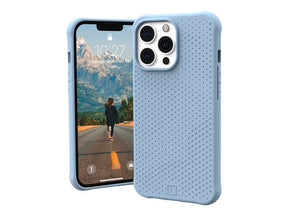 [U] Protective Case for iPhone 13 Pro 5G [6.1-inch] - DOT Cerulean - Phone Back Cover - MagSafe Compatibility - Liquid Silicone - Sky Blue - for Apple iPhone 13 Pro