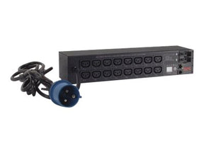 APC Switched Rack PDU - Unidade de controle de alimentação (montável em bastidor) - AC 230 V - Ethernet 10/100 - conectores de saída: 16 - 2U - 19" - preto - para P/N: AR3100, AR3150 (AP7922)