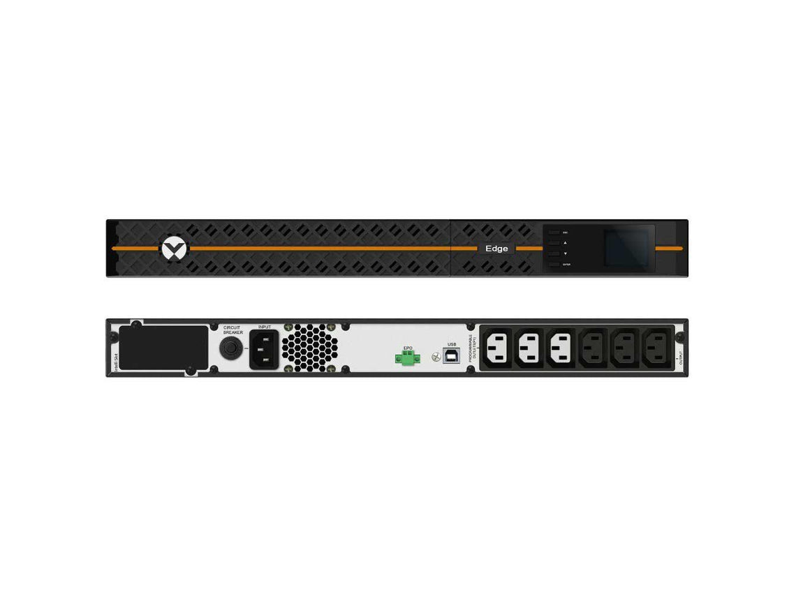 Vertiv EDGE - UPS (montável em bastidor) - AC 230 V - 1350 Watt - 1500 VA - 9 Ah - USB - conectores de saída: 6 - 1U