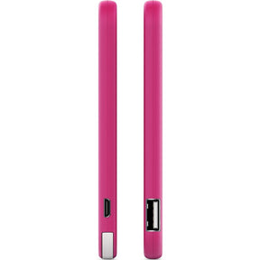 Energy Extra Battery 2500 - Portable charger - 2500 mAh - 1000 mA - 2 output connectors (USB, Micro USB Type B) - Fuchsia