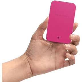 Energy Extra Battery 2500 - Carregador portátil - 2500 mAh - 1000 mA - 2 conectores de saída (USB, Micro USB Tipo B) - Fuchsia