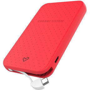 Energy Extra Battery 5000 - Portable charger - 5000 mAh - 2 A - 2 output connectors (USB) - Coral - for Phone Max 3+