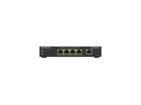 NETGEAR Plus GS305EP - Interruptor - inteligente - 5 x 10/100/1000 (4 PoE+) - desktop, montável na parede - PoE+ (63 W)