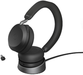 Jabra Evolve2 75 - Auriculares - In Ear - Bluetooth - Inalámbricos, con cable - Cancelación de ruido activa - USB-C - Aislamiento de ruido - Negro - UC optimizado