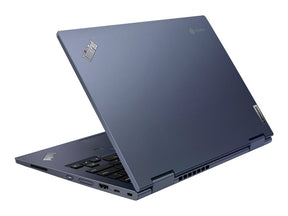 Lenovo ThinkPad C13 Yoga Gen 1 Chromebook 20UX - Design invertido - AMD Ryzen 5 3500C / 2.1 GHz - Chrome OS - Radeon Graphics - 8 GB RAM - 128 GB SSD NVMe - 13.3" IPS ecrã de toque 1920 x 1080 (Full HD) - Wi-Fi 6 - azul abismo - kbd: Português