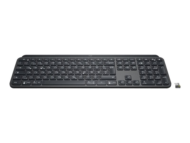 Logitech MX Keys - Keyboard - Backlight - Bluetooth - QWERTZ - German - Graffiti