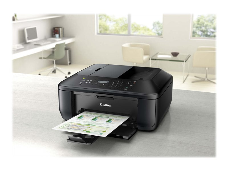 Canon PIXMA MX395 - Impresora multifunción - Color - Inyección de tinta - A4 (210 x 297 mm), Legal (216 x 356 mm) (original) - A4/Legal (soportes) - hasta 8,7 ipm (impresión) - 100 hojas - 33,6 Kbps - USB 2.0 (6987B009AA?CF)