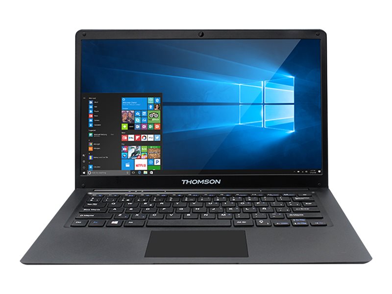 Thomson NEO - Intel Atom x5 Z8350 / 1.44 GHz - Windows 10 Home - Gráficos HD - 4 GB RAM - 32 GB eMMC - 14.1" TN 1366 x 768 (HD) - Negro