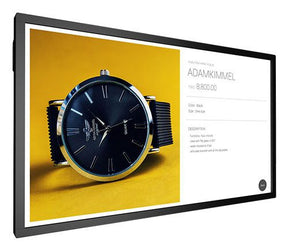 BenQ IL550 - 55" Classe Diagonal Interactive Signage Series ecrã LCD com luz de fundo LED - sinalização digital - com ecrã tátil (multi-touch) - Android 1920 x 1080 - de iluminação lateral - preto