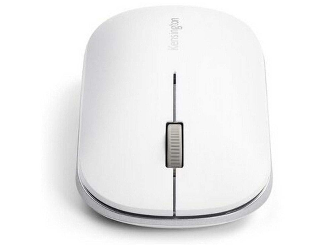 Kensington SureTrack - Mouse - optical - 4 buttons - wireless - 2.4GHz, Bluetooth 3.0, Bluetooth 5.0 LE - USB wireless receiver - white