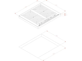 ENCIMERA DE INDUCCIÓN TEKA MAESTRO IZF 64600 BK MSP NEGRO