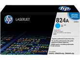 HP 824A - Cyan Blue - original - drum kit - for Color LaserJet CL2000, CM6030, CM6040, CP6015